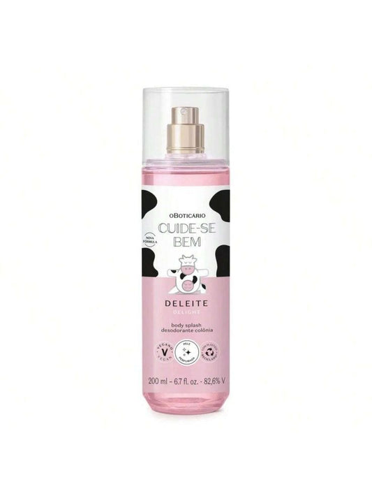 Body Splash Cuide-se Bem Deleite, 200ml