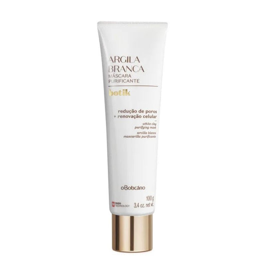 Maschera Viso Argilla Bianca Purificante Botik , 100g