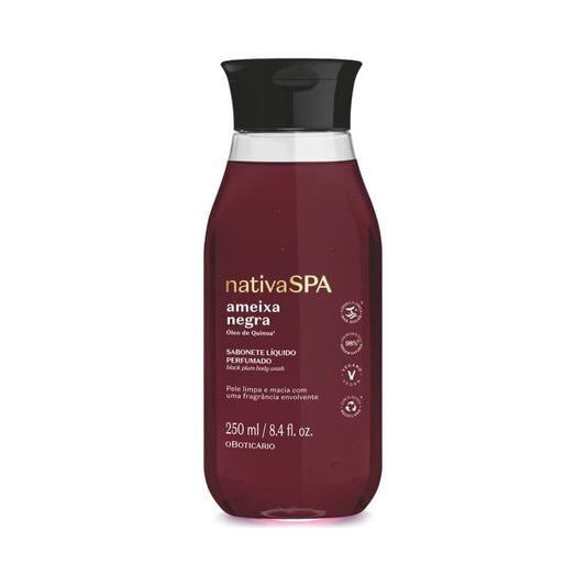 Bagno Schiuma Ameixa Negra 250ml – Nativa SPA (O Boticário)