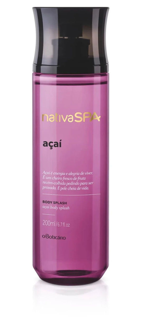 Body Splash Açaí Nativa Spa, 200ml