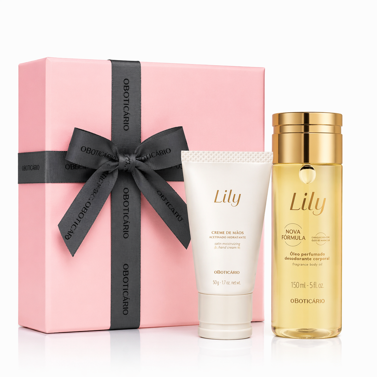Kit Lily Crema Mani 50g + Olio Corpo Profumato 150ml
