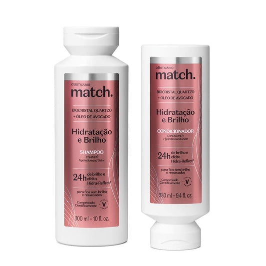 Kit Match Idratazione & Brillantezza – Shampoo + Balsamo O Boticário