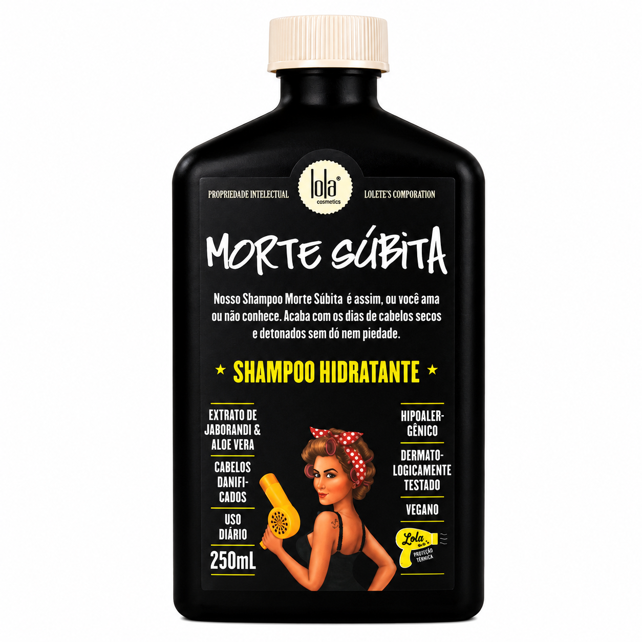 Shampoo Idratante Morte Súbita Lola Cosmetics 250ml