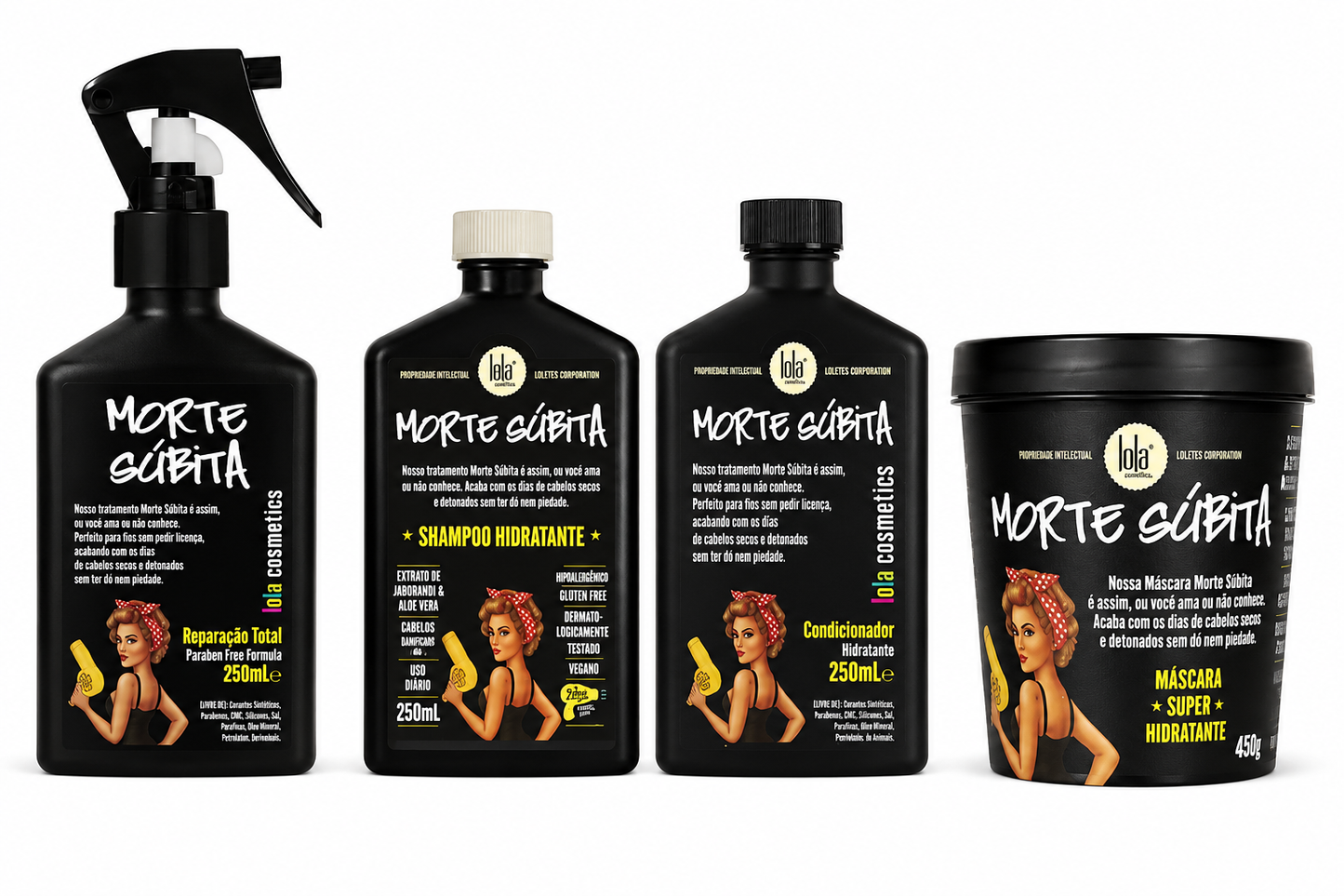 Kit Completo Morte Súbita Lola Cosmetics