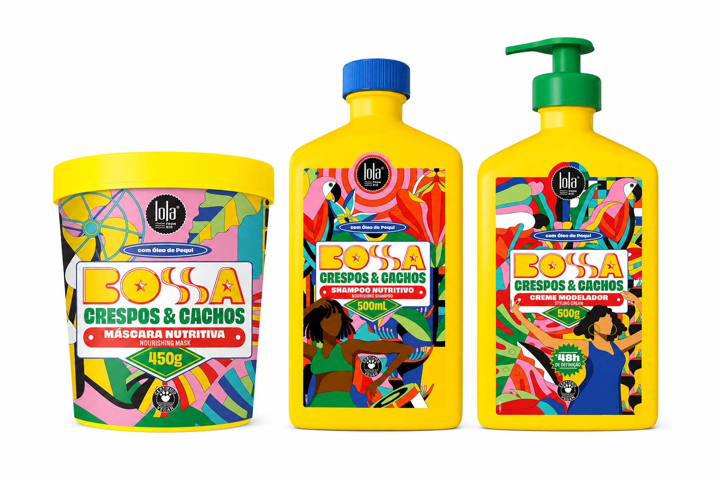 Lola From Rio Bossa Crespos & Cachos Kit Completo