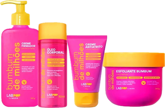Kit Bumbum de Milhões Routine Completa Anticellulite e Smagliature