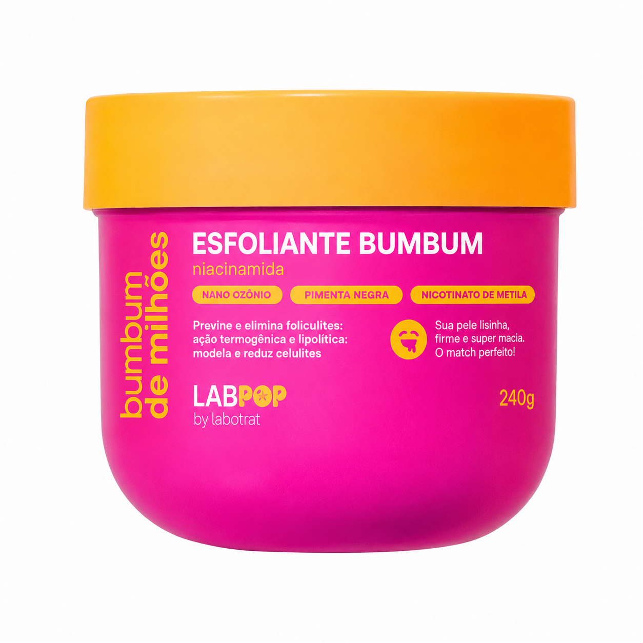 Esfoliante Bumbum de Milhões 240g | Esfoliante Corpo Brasiliano