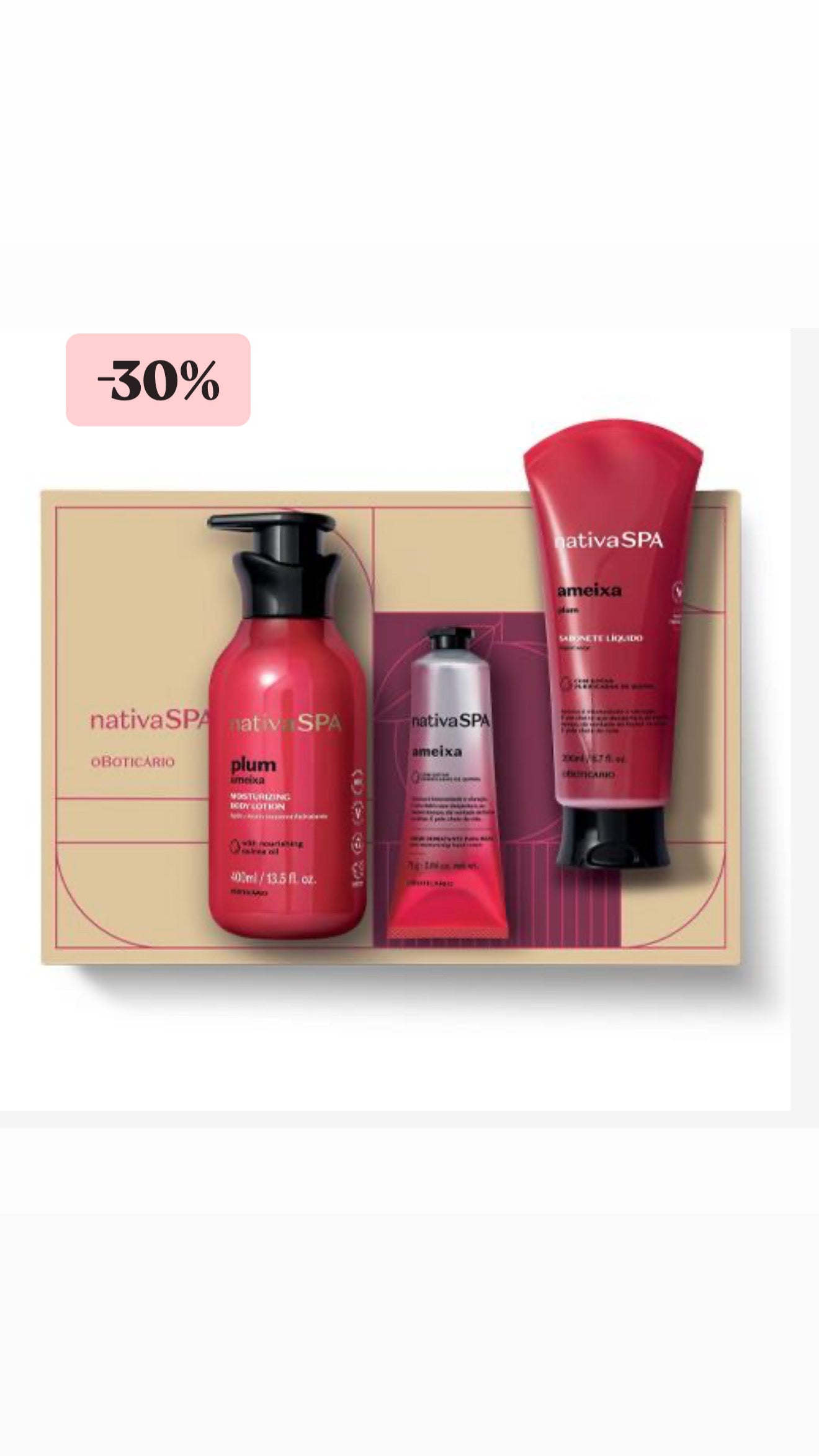 Cofanetto Regalo Nativa Spa Ameixa