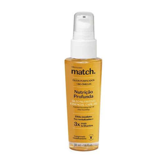 Olio Capelli Nutrizione Profonda Match, 50ml