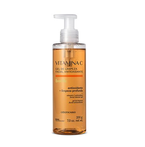 Gel Detergente Viso Antiossidante alla Vitamina C Botik, 200g