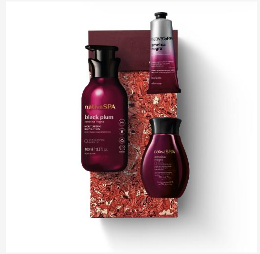 Cofanetto Regalo Nativa Spa Black Plum