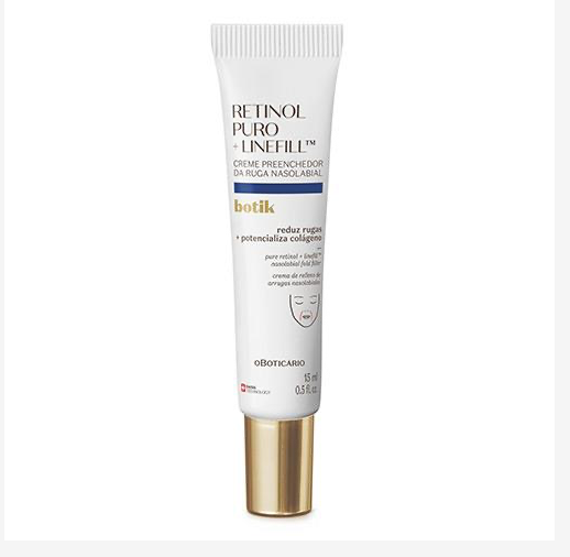 Retinolo puro + LinefilITM Crema riempitiva delle rughe naso-labiale , Botik, 15ml