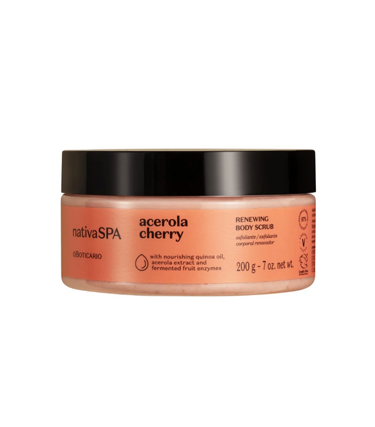 Esfoliante Corpo Nativa Spa Acerola Cherry, 200g