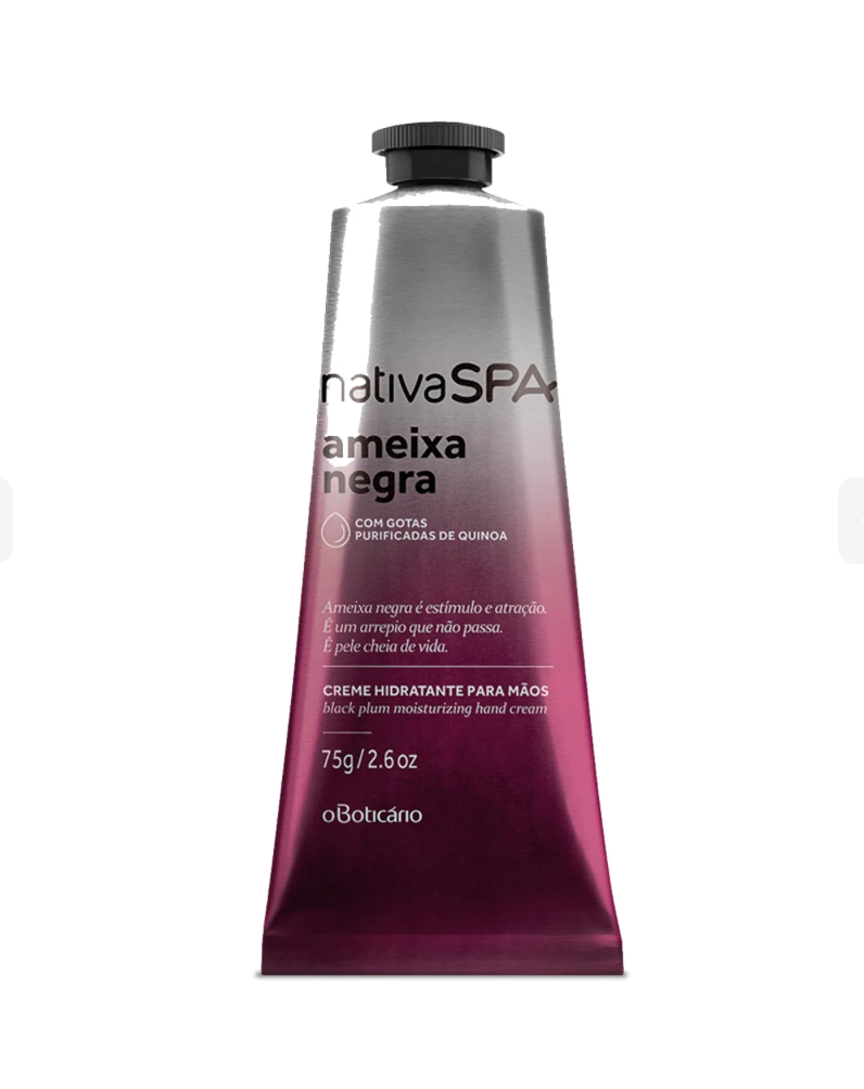 Crema Mani Nativa Spa Ameixa Negra, 75g