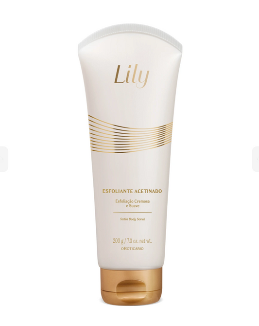 Esfoliante Corpo Idratante Satinato Lily, 200g