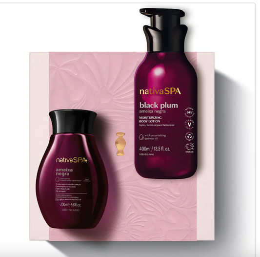 Cofanetto Regalo Nativa Spa Black Plum