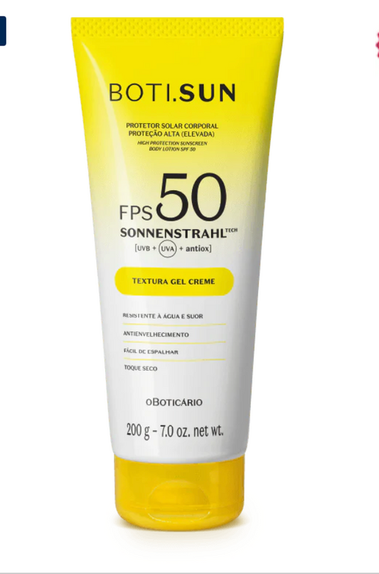 Boti Sun FPS 50 Corpo Gel Crema, 200g