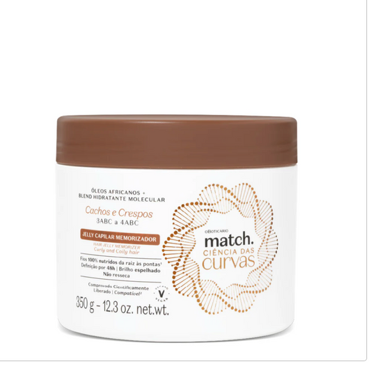 Jelly Capelli Memorizzatore Match Scienza delle Curve, 350g