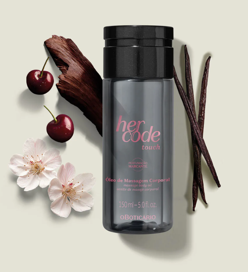 O Boticario Olio Massaggio Her Code Touch, 150ml