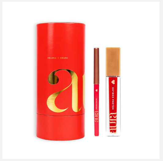 Aura Signature Lips Unbreakable Red