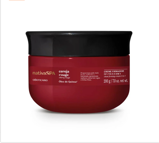 Crema Collo e décolleté Cereja Rouge Nativa Spa, 200g
