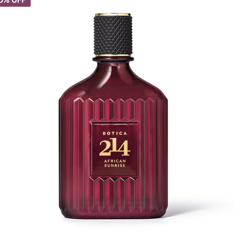 BOTICA 214 AFRICAN SUNRISE FOUGÉRE AMADEIRADO EAU DE PARFUM, 90ML