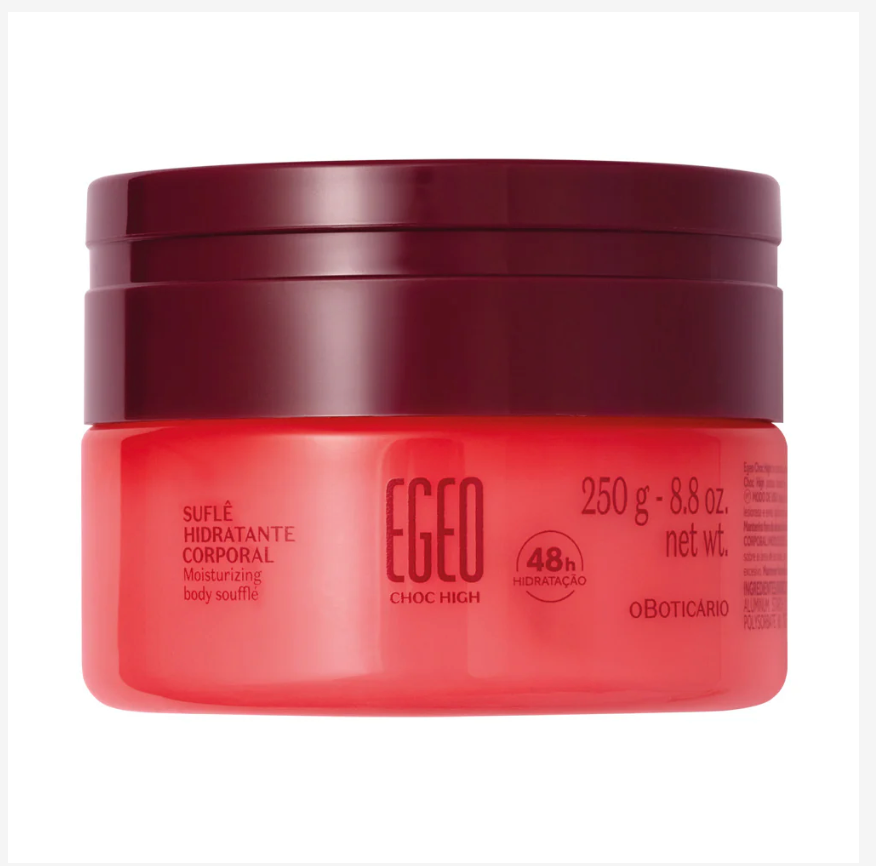 Suflê Idratante Corpo Egeo Choc High, 250 ml