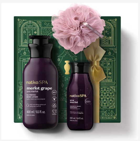 O Boticario Cofanetto Regalo Nativa Spa Uva Merlot