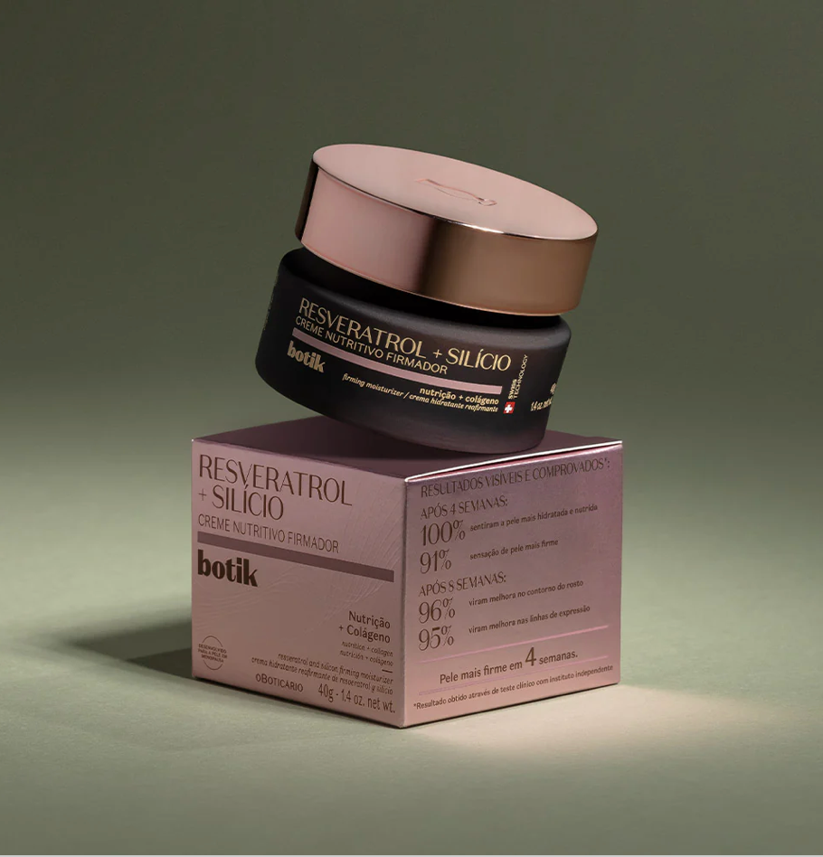 Crema Nutriente Rassodante Resveratrolo + Silicio Botik 40g