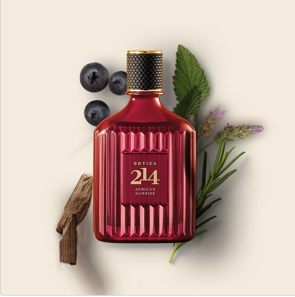 BOTICA 214 AFRICAN SUNRISE FOUGÉRE AMADEIRADO EAU DE PARFUM, 90ML