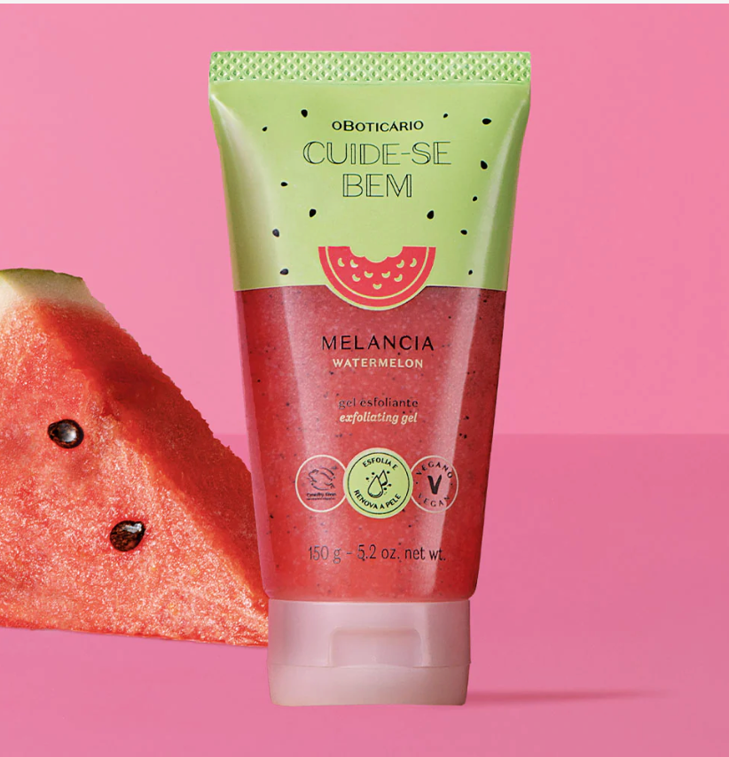 Gel Esfolionate Melancia  Cuide se Bem