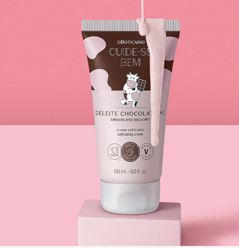 Creme Esfoliante corpo Cuide se bem, 150 ml