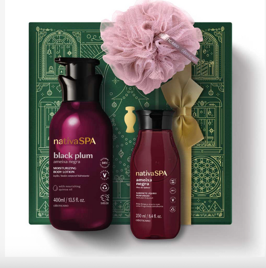 Cofanetto Regalo Nativa SPA Ameixa Negra – O Boticário.